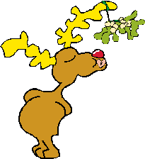 mistletoe reindeer